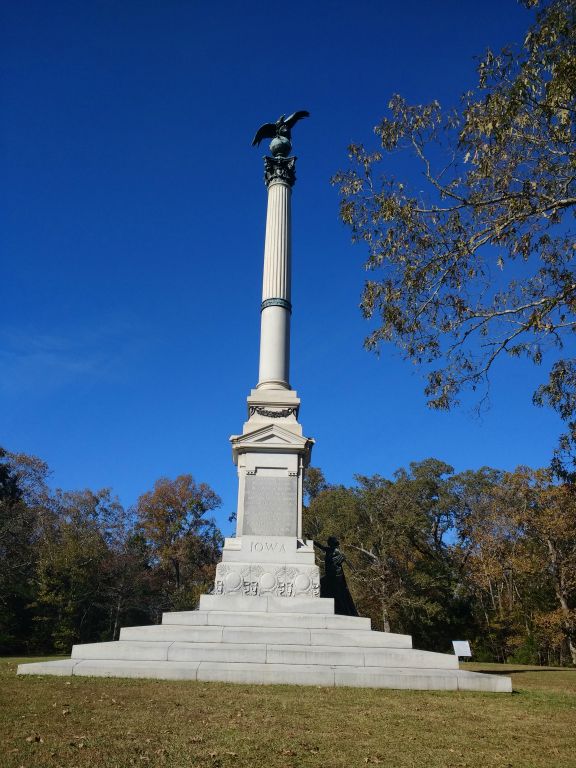 Iowa state monument built 1906 designed by Frederick Triebel